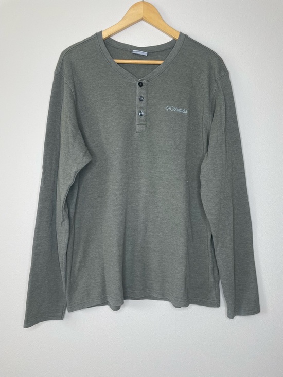 Columbia Other - Columbia Men's Green Long Sleeve Thermal Henley